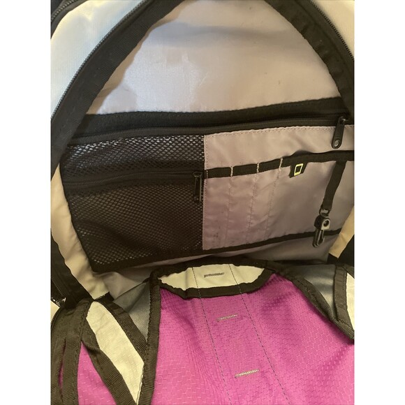 Adidas Backpack Purple amd Grey With Computer / iPad Slot - Picture 6 of 12